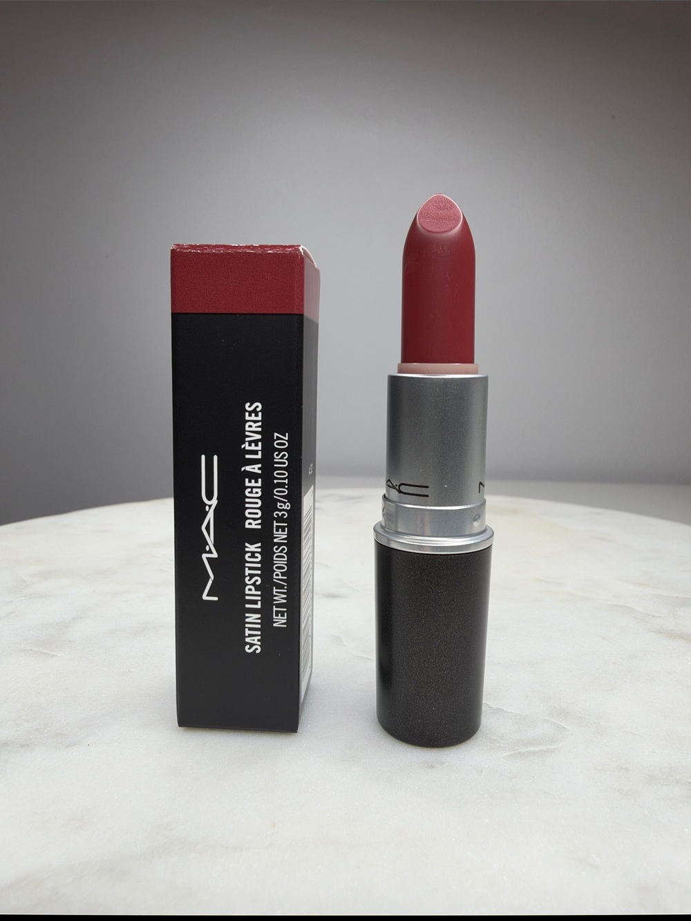 NIB MAC Satin Lipstick in Del Rio